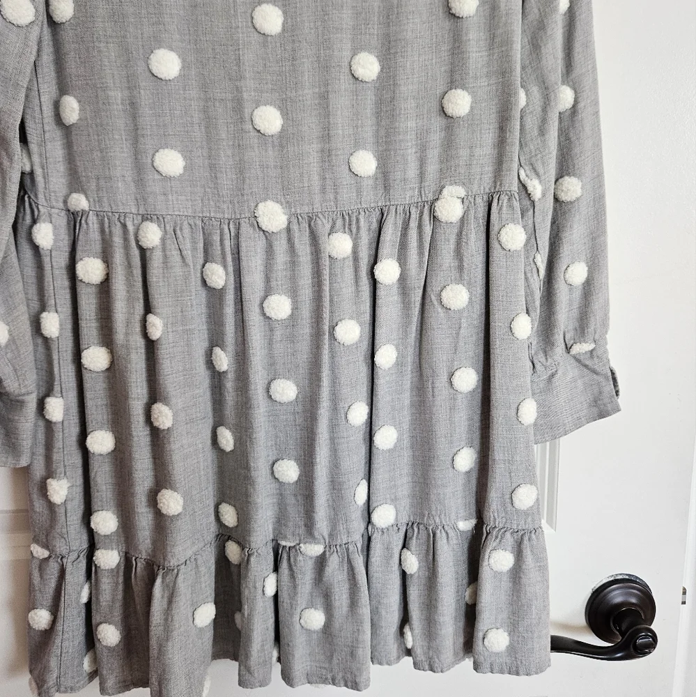 Zara gray white